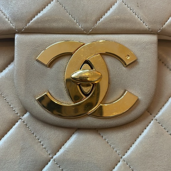 CHANEL CLASSIC VINTAGE 1991-1992 MAXI - Picture 6 of 14
